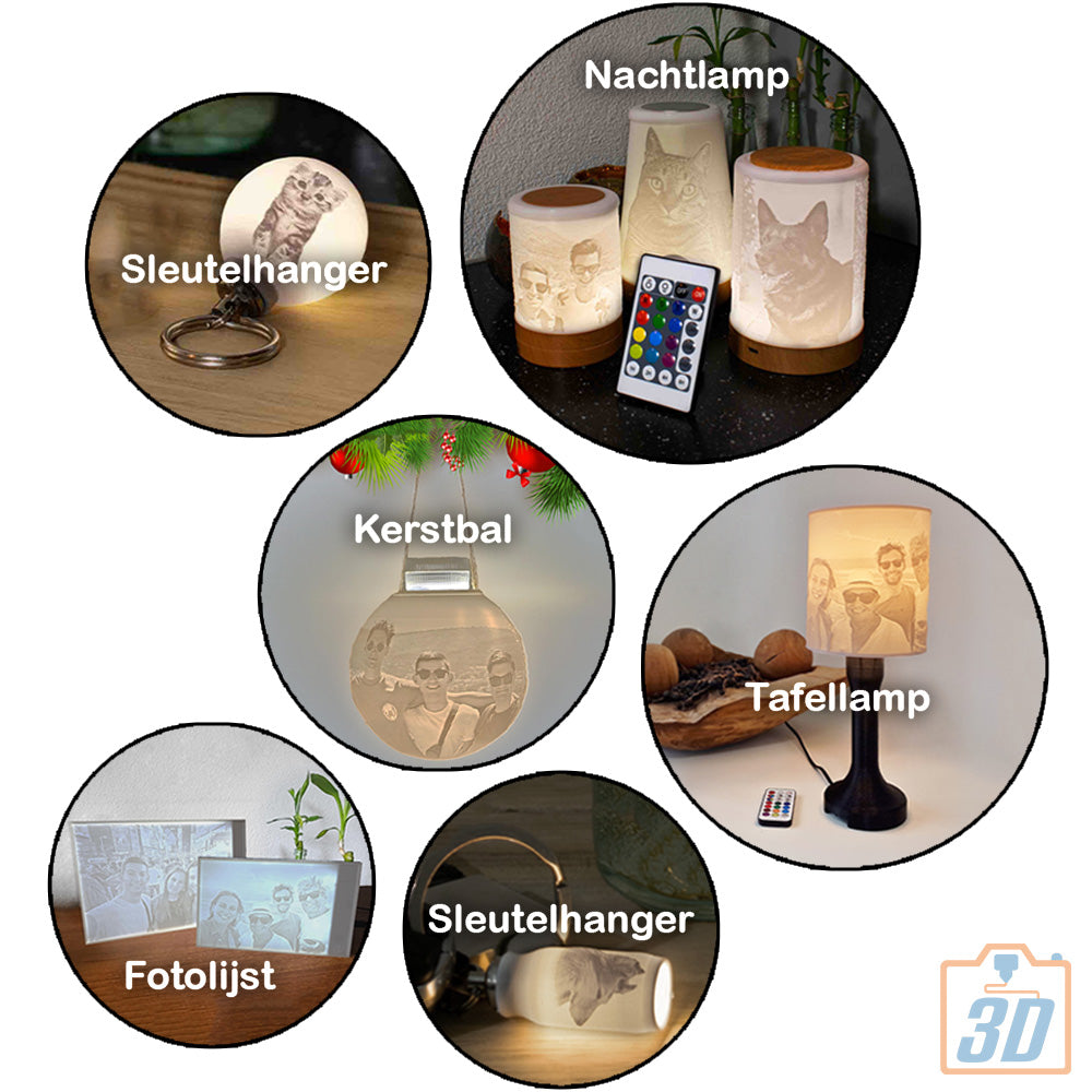 Uw persoonlijke foto's in 3D!