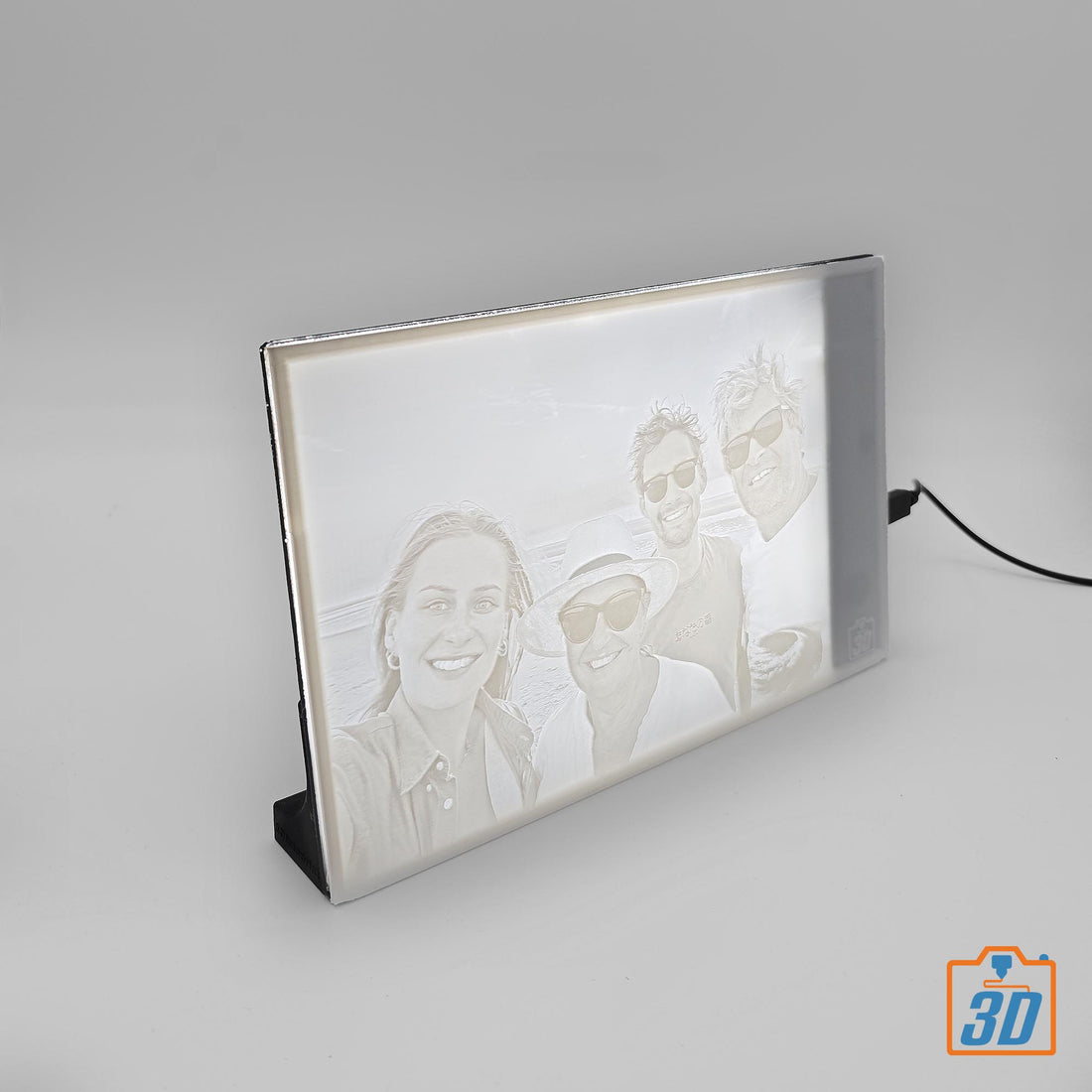 3Dfotoprint fotolijstje met foto